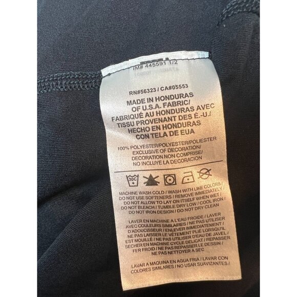 Carolina Panthers Nike NFL Equipment Training Tee Shirt XXL 2X T-Shirt Black 2XL - Picture 7 of 9